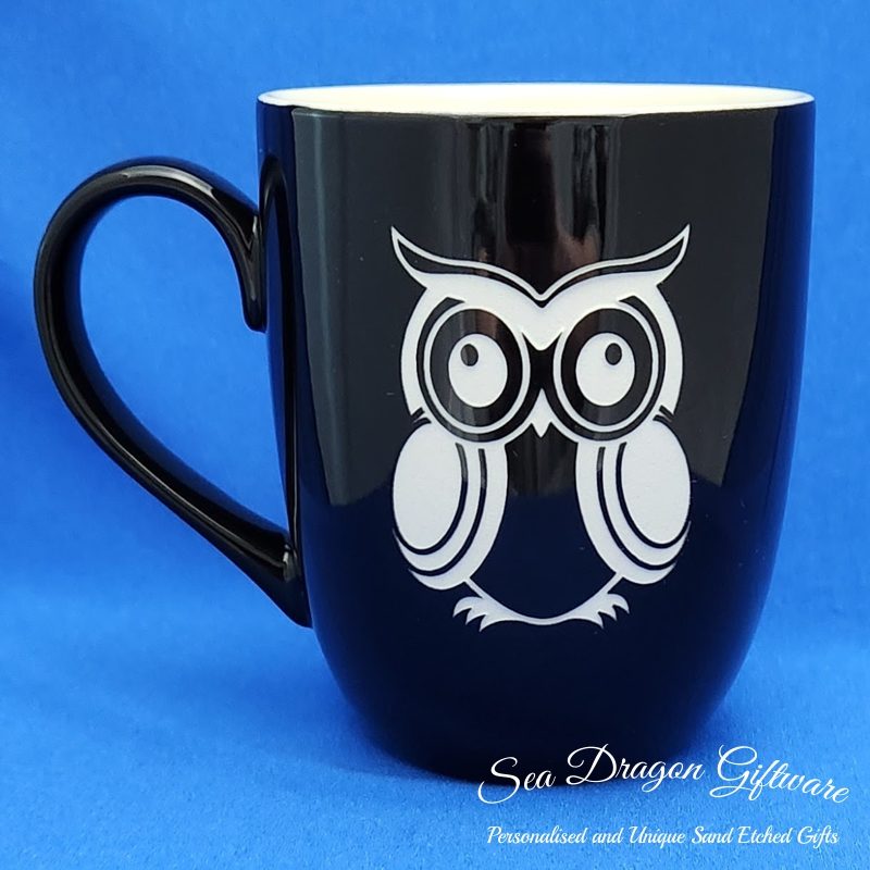 Cute Owl - Black Gloss