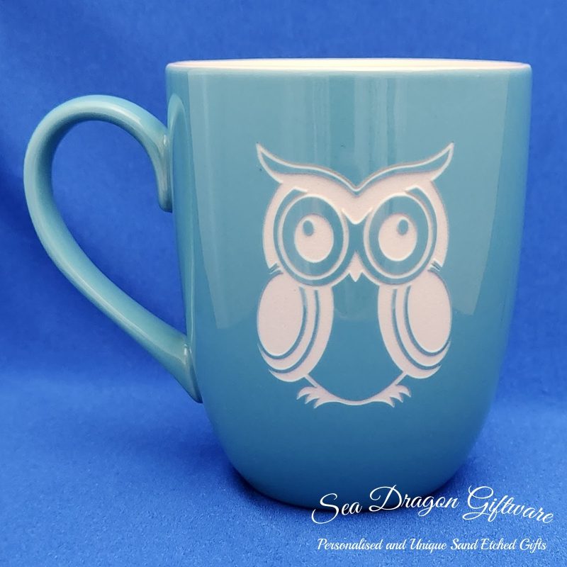 Cute Owl - Blue