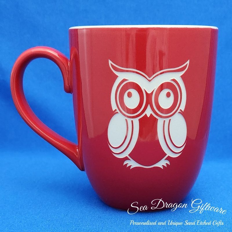 Cute Owl - Red