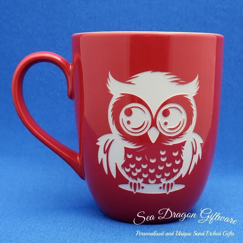 Owl #3 - Red