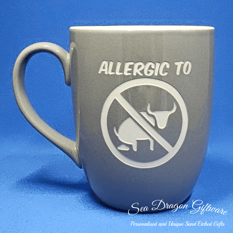 Allergic To Bullshit - Grey