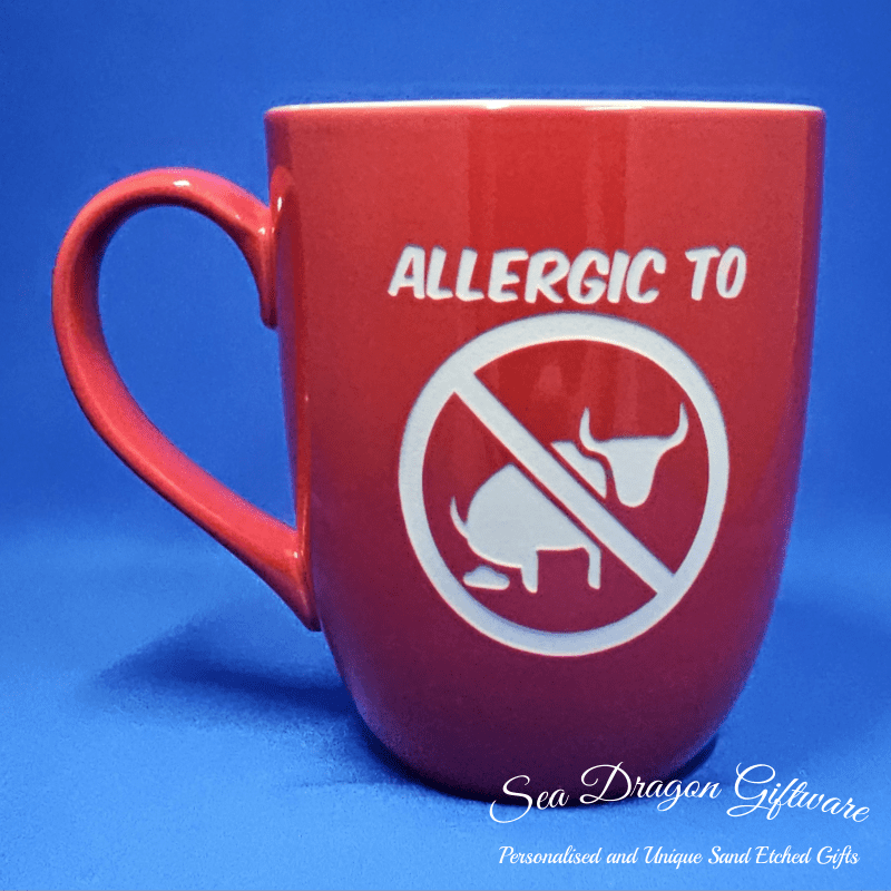Allergic To Bullshit - Red