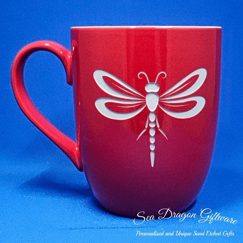 Dragonfly #4 - Red