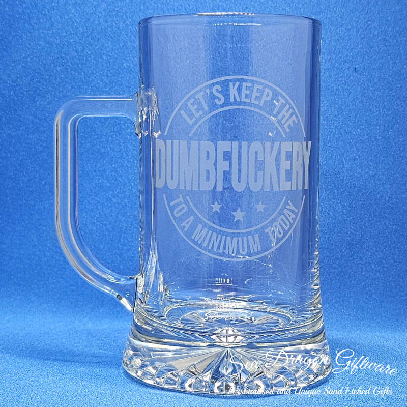 Let's Keep The Dumbfuckery To A Minimum Today