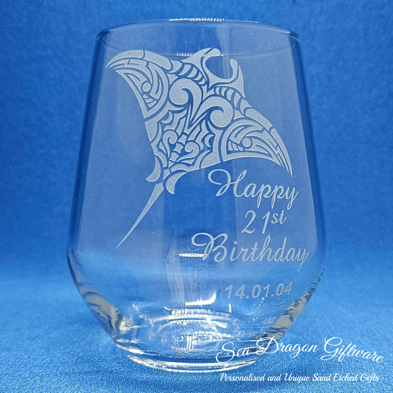 Stemless Wine Glass