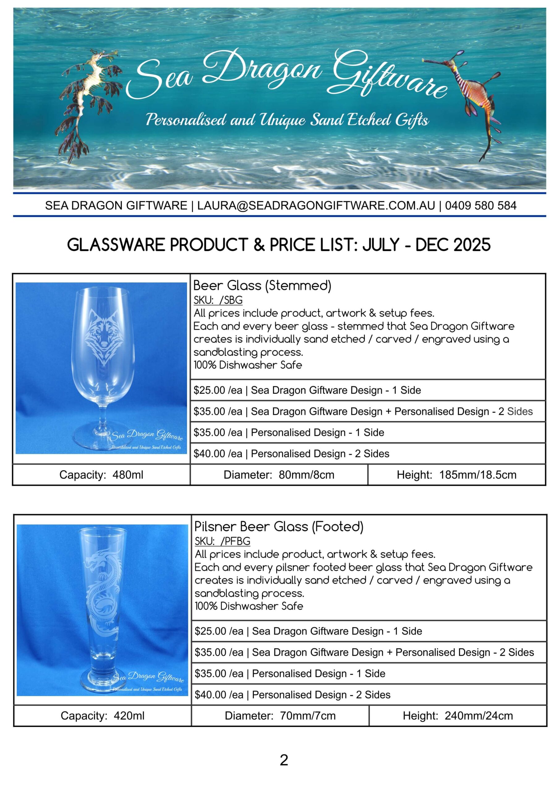July - Dec 2025 Product & Price List-Page #2