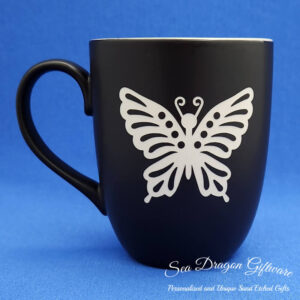 Butterfly #2 - Black Matt