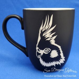 Cockatiel - Black Matt