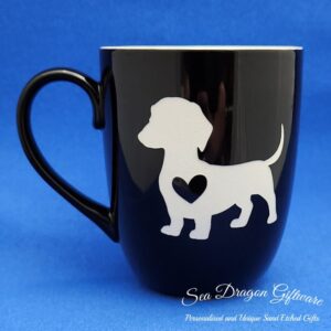 Dachshund #3 - Black Gloss