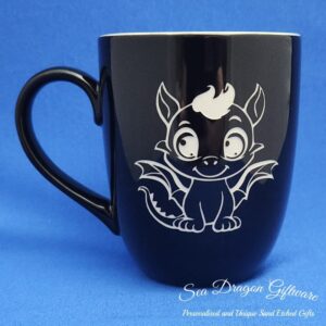 Dragon #4 - Black Gloss