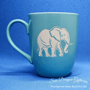 Elephant #1 - Blue