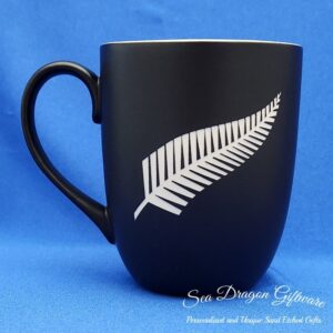 New Zealand Fern #2 - Black Matt