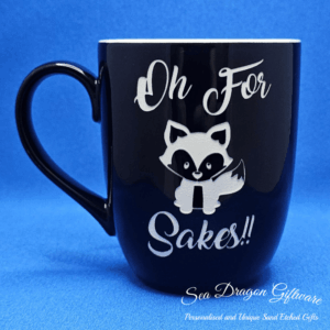 Oh For Fox Sakes!! - Black Gloss