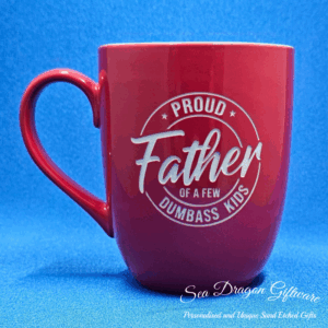 Proud Father Of A Few Dumbass Kids - Red