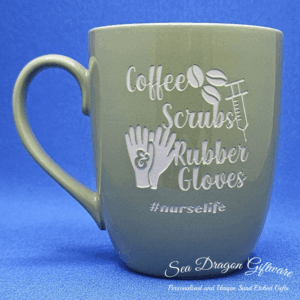 Nurse Life #2-Coffee, Scrubs & Rubber Gloves