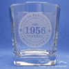 1956 - Engraved Spirit Glass