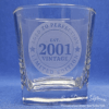 2001 - Engraved Spirit Glass