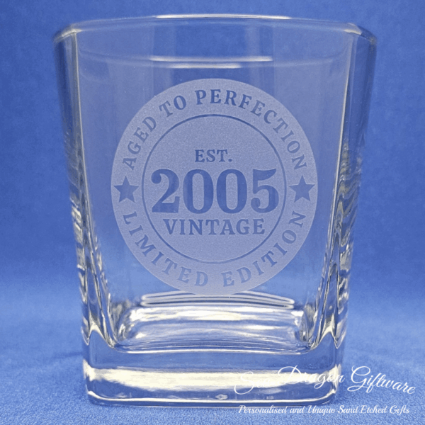 2005 - Engraved Spirit Glass