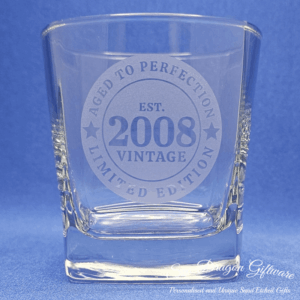 2008 - Engraved Spirit Glass