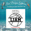 Basketball - Personalised Name Design