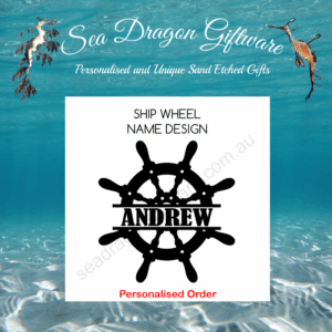 Ship Wheel - Personalised Name Design