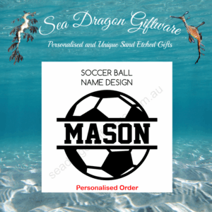 Soccer Ball - Personalised Name
