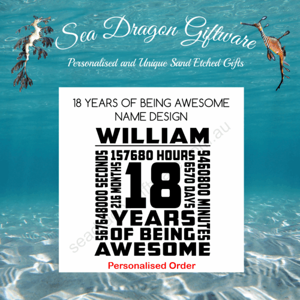 18 Years Of Being Awesome