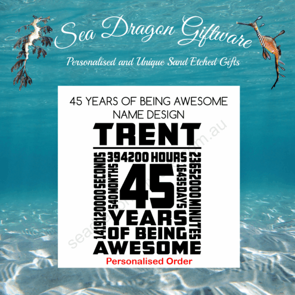 45 Years Of Being Awesome