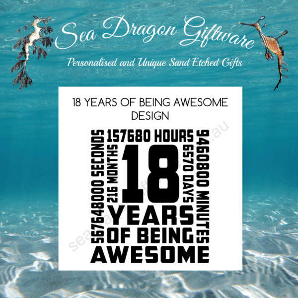 18 Years Of Being Awesome