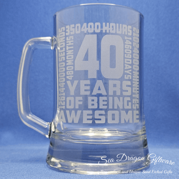 40 Years Of Being Awesome-Stein #1