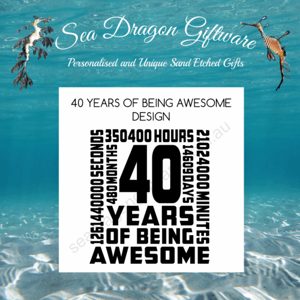 40 Years Of Being Awesome