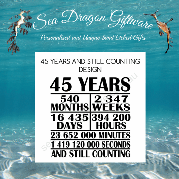 45 Years And Still Counting