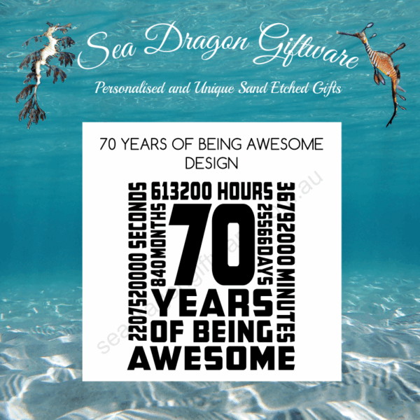 70 Years Of Being Awesome