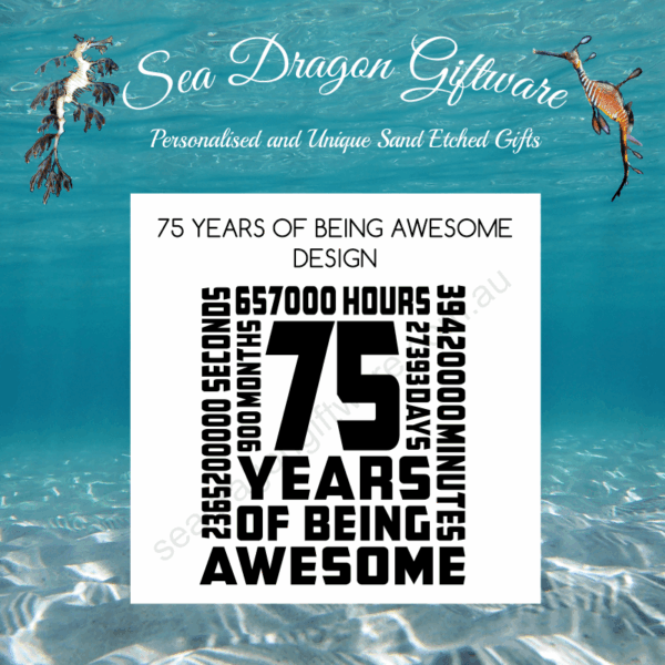 75 Years Of Being Awesome