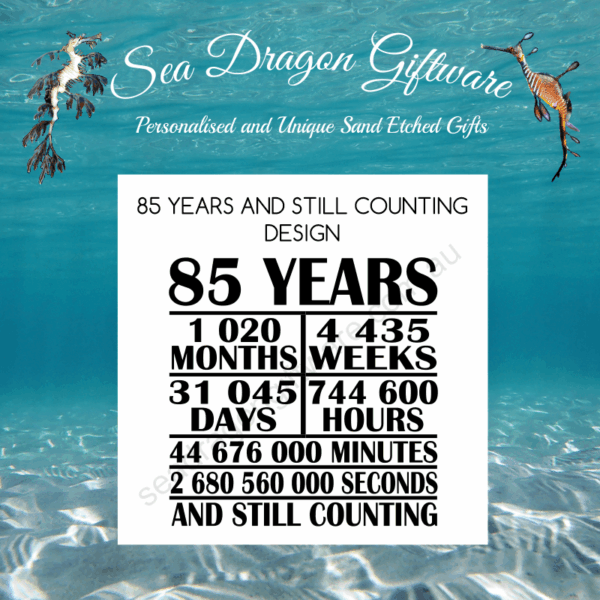 85 Years And Still Counting