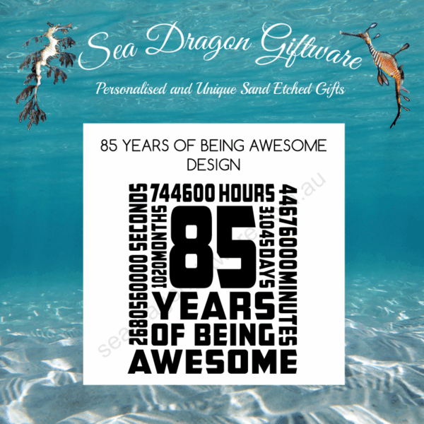 85 Years Of Being Awesome