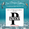 Split Letter P Monogram Design
