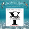 Split Letter Y Monogram Design