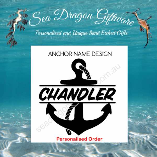 Anchor Personalised Name