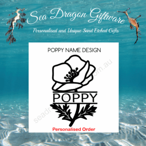 Poppy Personalised Name
