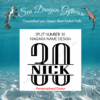 Split Number 30 - Personalised Name - Niagara