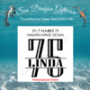 Split Number 75 - Personalised Name - Niagara