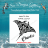 Manta Ray - Personalised Name