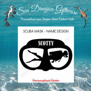 Scuba Mask - Personalised Name